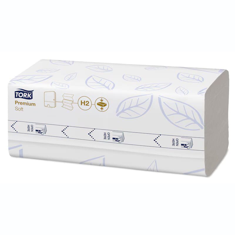 Tork Xpress рушники вузькопанельні, 225 аркушів, 2 шари, супер м'які, арт. 100889